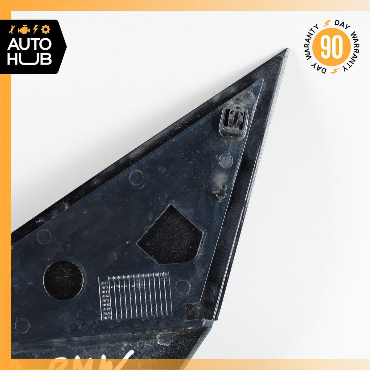 BMW i3 I01 Hybrid Front Right Passenger A-Pillar Cover Panel Molding Black OEM - photo 11