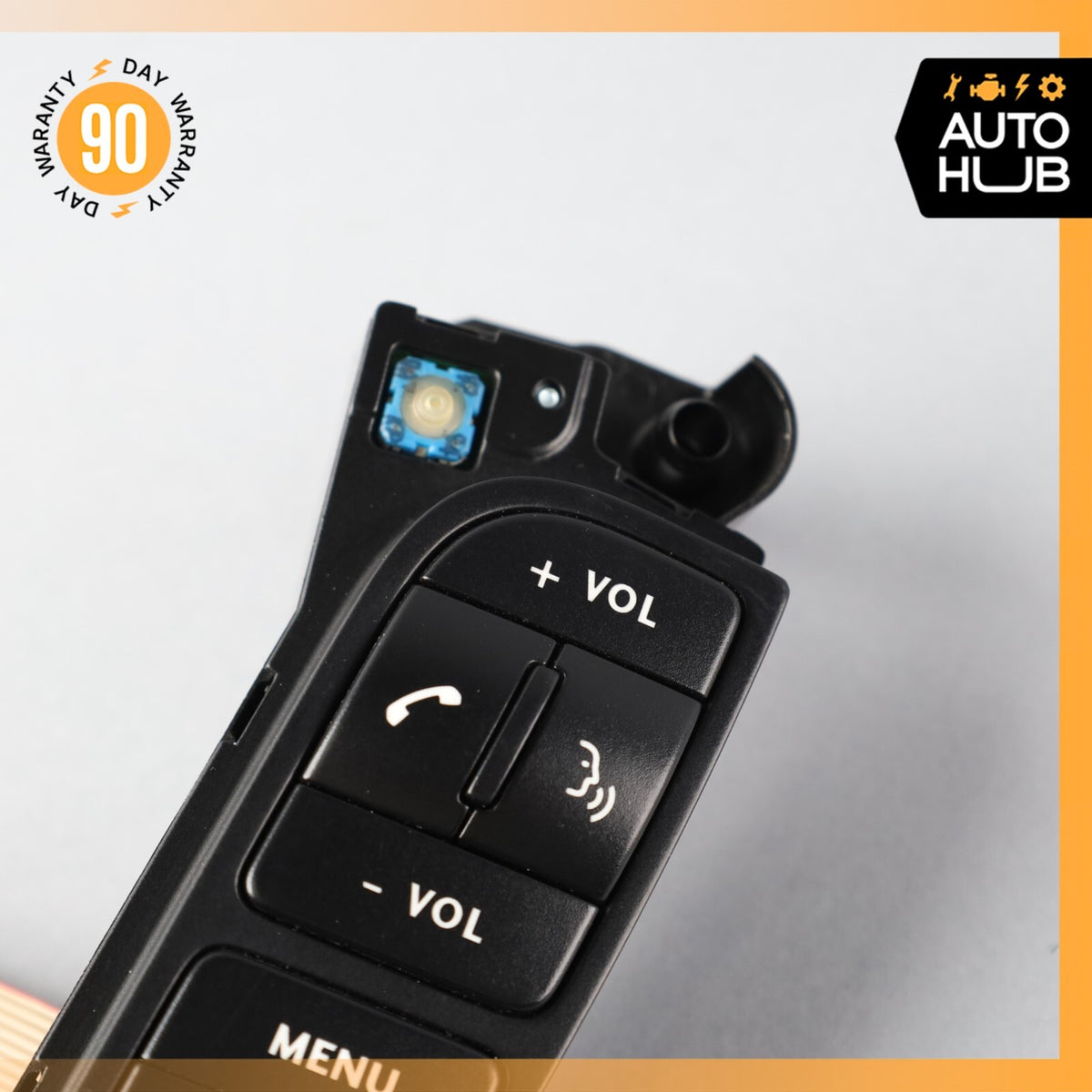 03-12 Bentley Continental GTC Right Steering Wheel Control Switch Button OEM 63k - photo 2