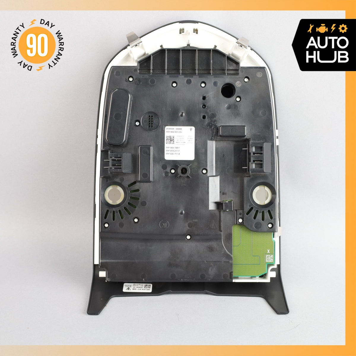 10-18 Porsche Cayenne 958 Panamera Front Overhead Dome Light Lamp Black OEM - photo 13
