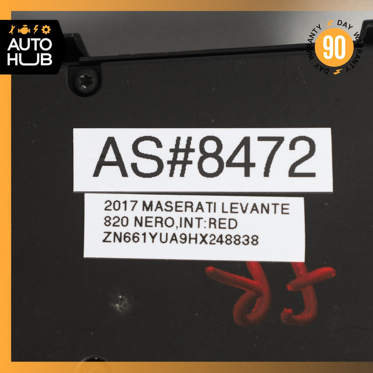 14-20 Maserati Levante Ghibli Front Right Seat Control Switch Module OEM 26k - photo 10