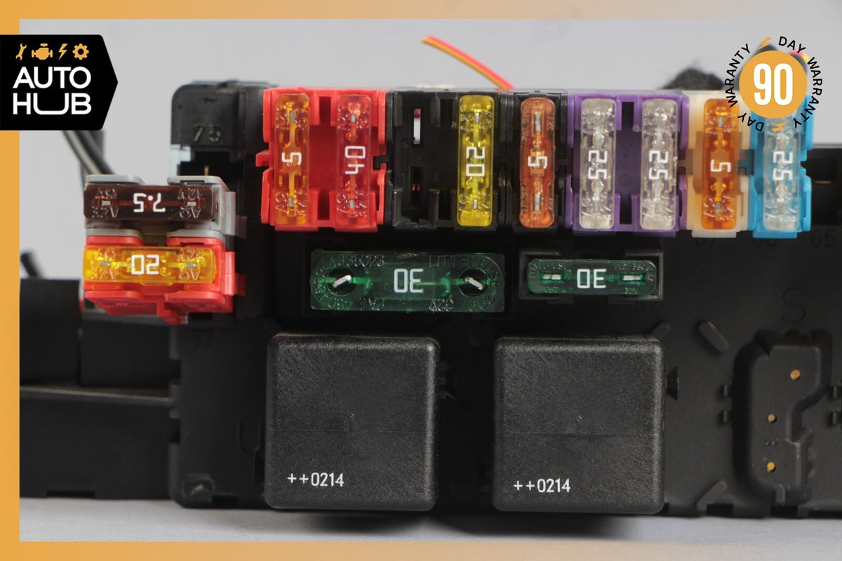 03-12 Mercedes R230 SL500 SL55 AMG SL550 Rear SAM Fuse Box Relay Module OEM - photo 3