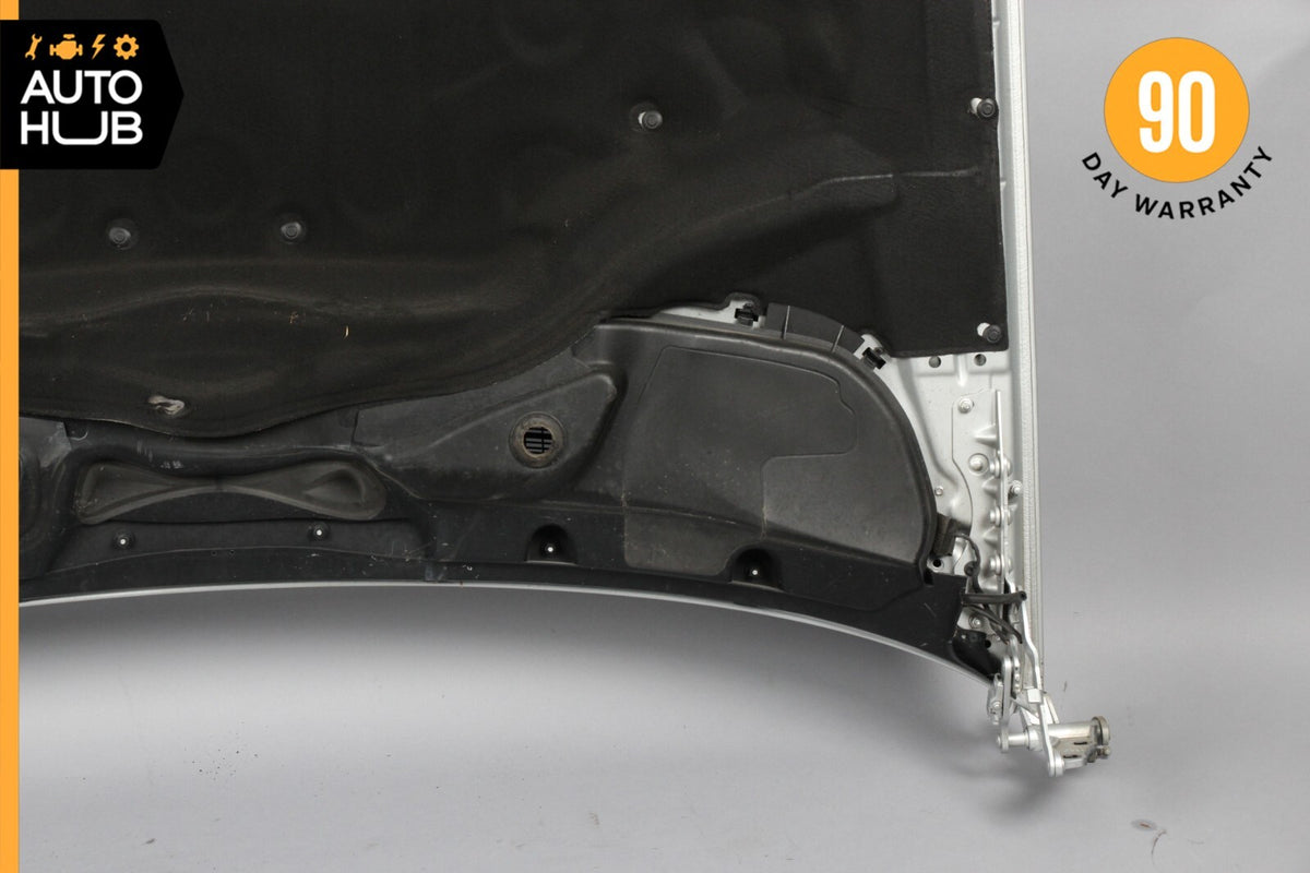07-13 Mercedes W221 S600 S550 Hood Panel Assembly Iridium Silver Metallic OEM - photo 10