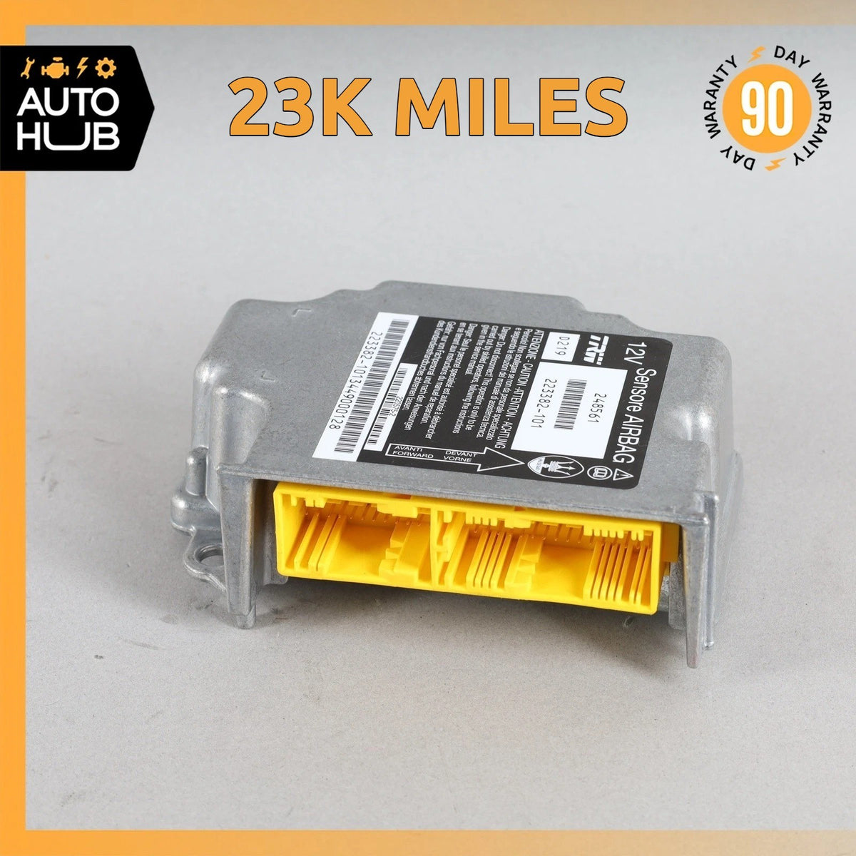 Maserati Granturismo M145 Convertible Airbag Air Bag SRS Control Module Unit OEM - photo 1