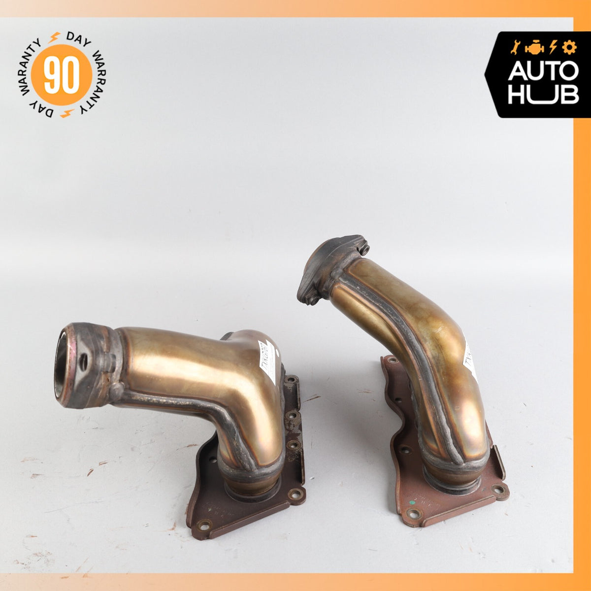 12-18 Mercedes W207 E350 CLS400 M276 Exhaust Manifold Left & Right Side Set OEM - photo 7