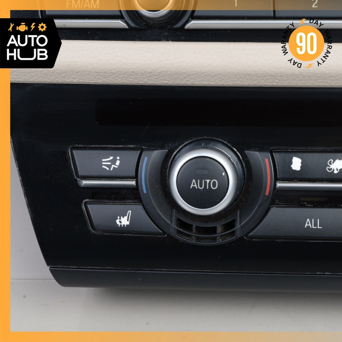 BMW F10 ActiveHybrid 5 550i AC A/C Automatic Heater Climate Control Switch OEM - photo 7