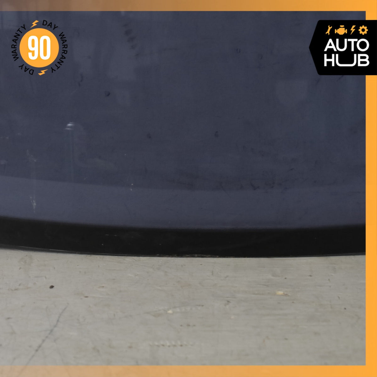 06-13 Bentley Continental Flying Spur Rear Windshield Wind Shield Glass OEM 78k - photo 7