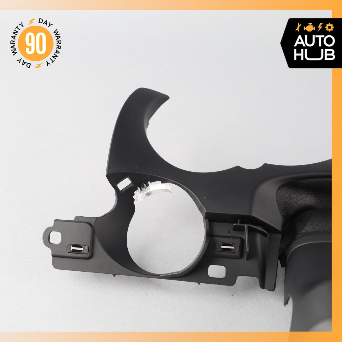 11-18 Porsche Cayenne 958 E-Hybrid Steering Column Cover Trim Black OEM - photo 2