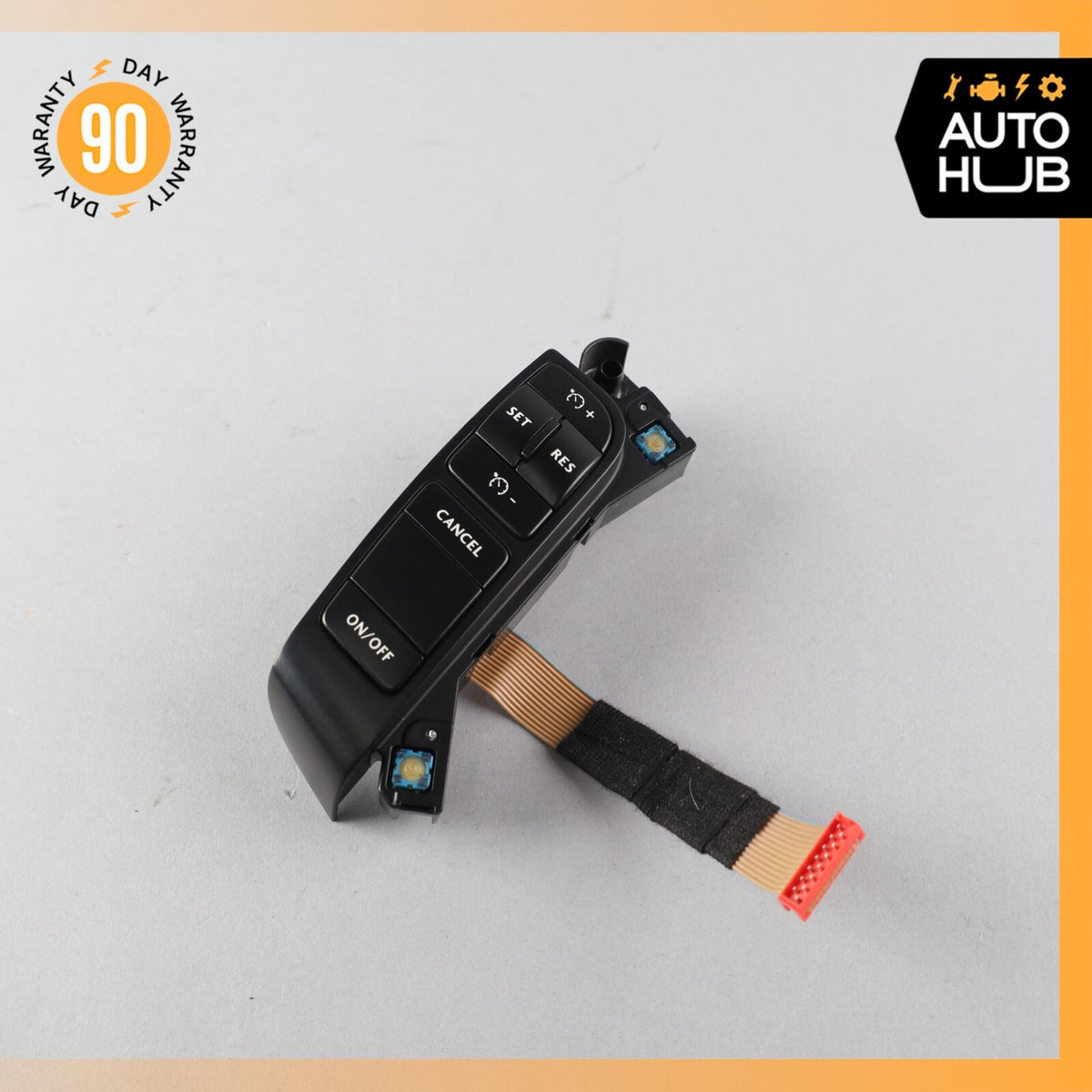03-12 Bentley Continental GTC Left Steering Wheel Control Switch Button OEM 62k - photo 2