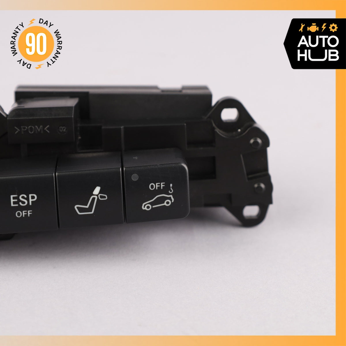 03-06 Mercedes W215 CL500 CL55 AMG Dashboard Control Switch Panel 2158209210 OEM - photo 4