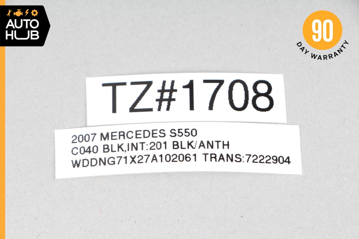 07-09 Mercedes W221 S550 S63 AMG Windshield Night Vision Camera Trim Cover OEM - photo 12