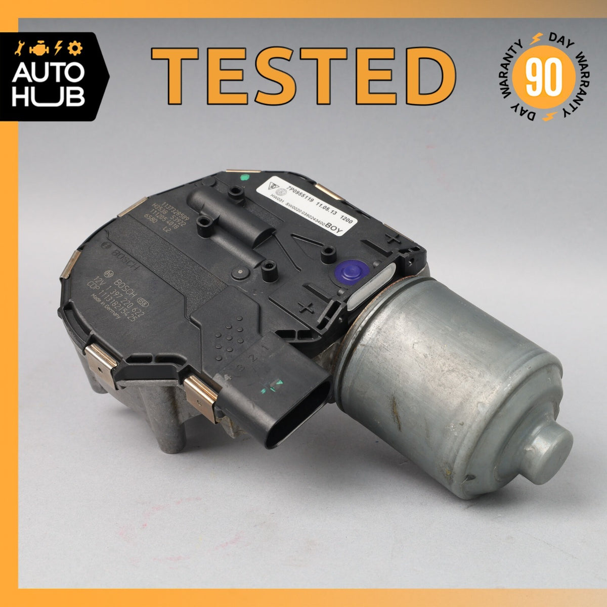 11-18 Porsche Cayenne 958 Windshield Wiper Motor 7P0955119 OEM - photo 1
