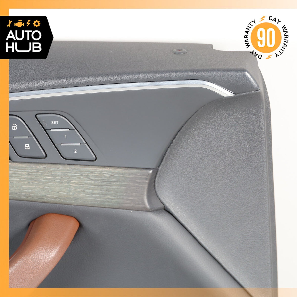 17-19 Audi B9 A4 Front Left Driver Side Interior Door Panel OEM 56k - photo 5