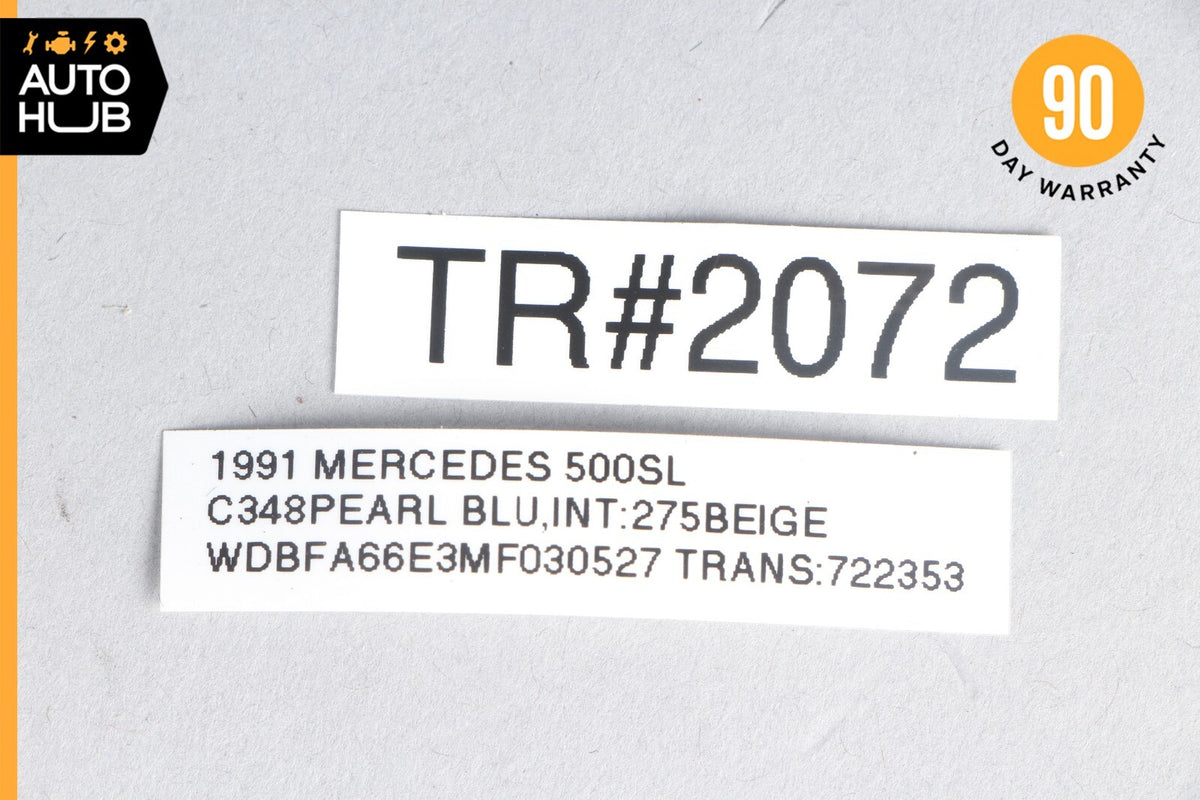 86-95 Mercedes R129 SL500 SL320 Heated Rear Window Pane Switch 1298207410 OEM - photo 7