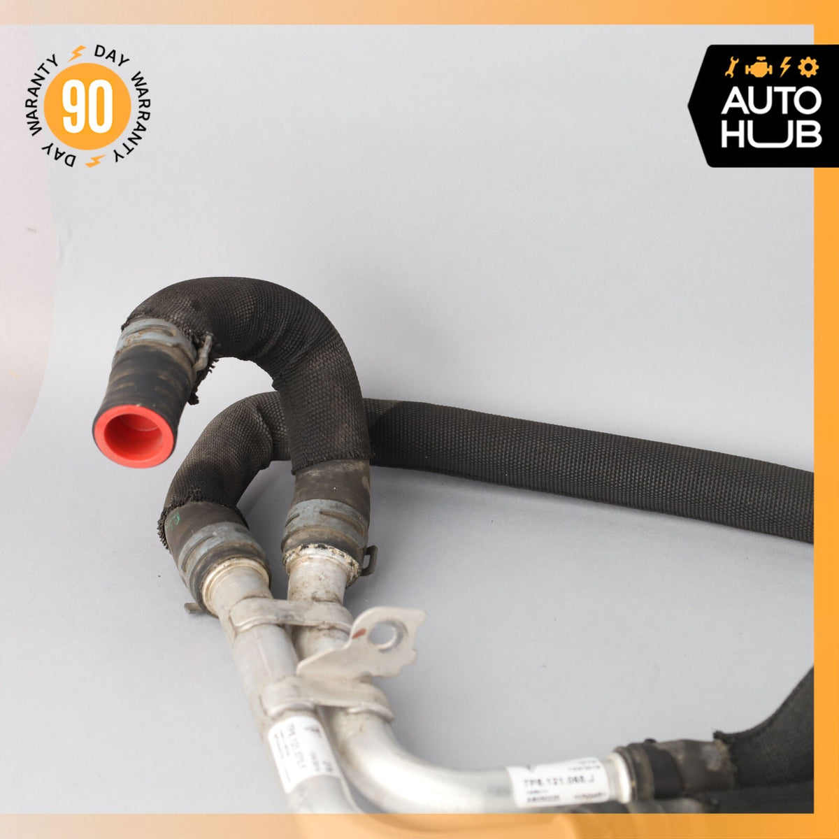 15-17 Porsche Cayenne 958 E-Hybrid Engine Coolant Hose Pipe Set OEM 62k - photo 6