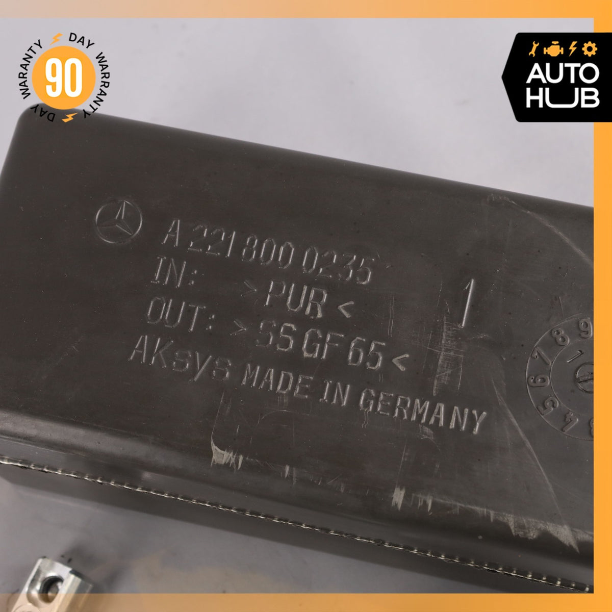 07-13 Mercedes W221 S550 S600 Trunk Lid Locking Hydraulic Pull Down Pump w/ Case - photo 12