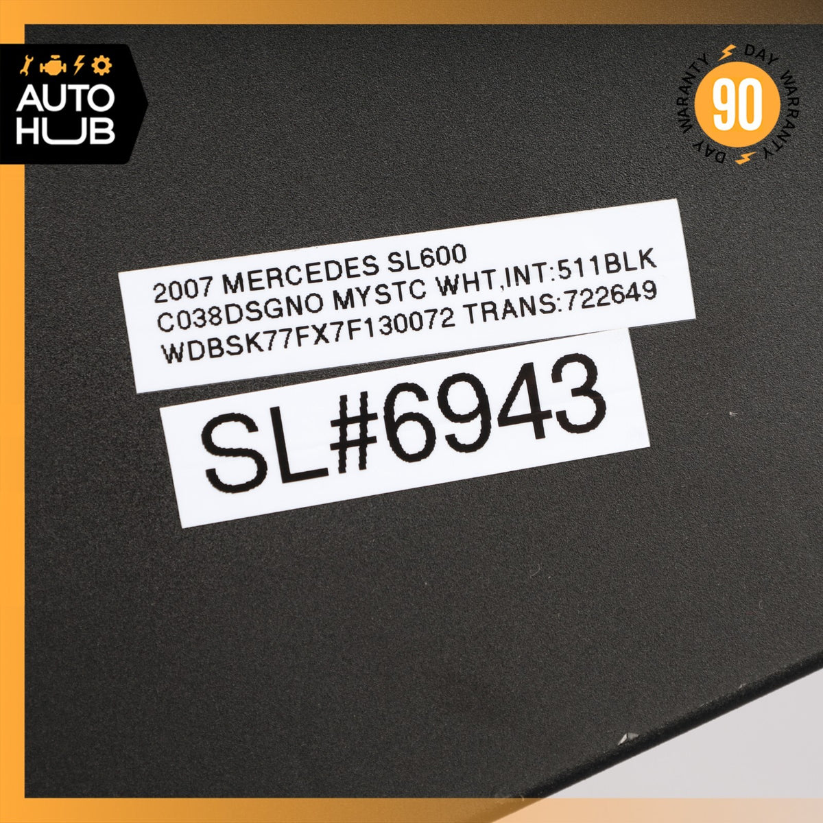 07-08 Mercedes R230 SL600 SL55 AMG Parktronic Park Assist Control Module OEM - photo 8
