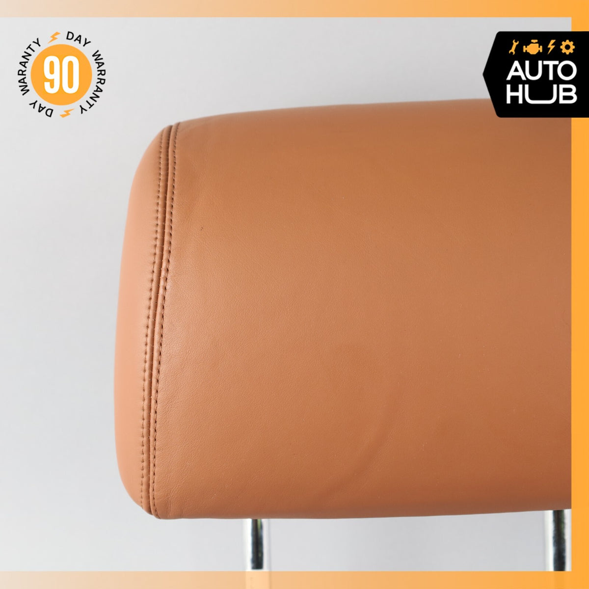 Bentley Continental Flying Spur Seat Headrest Rear Right or Left Side Brown OEM - photo 2