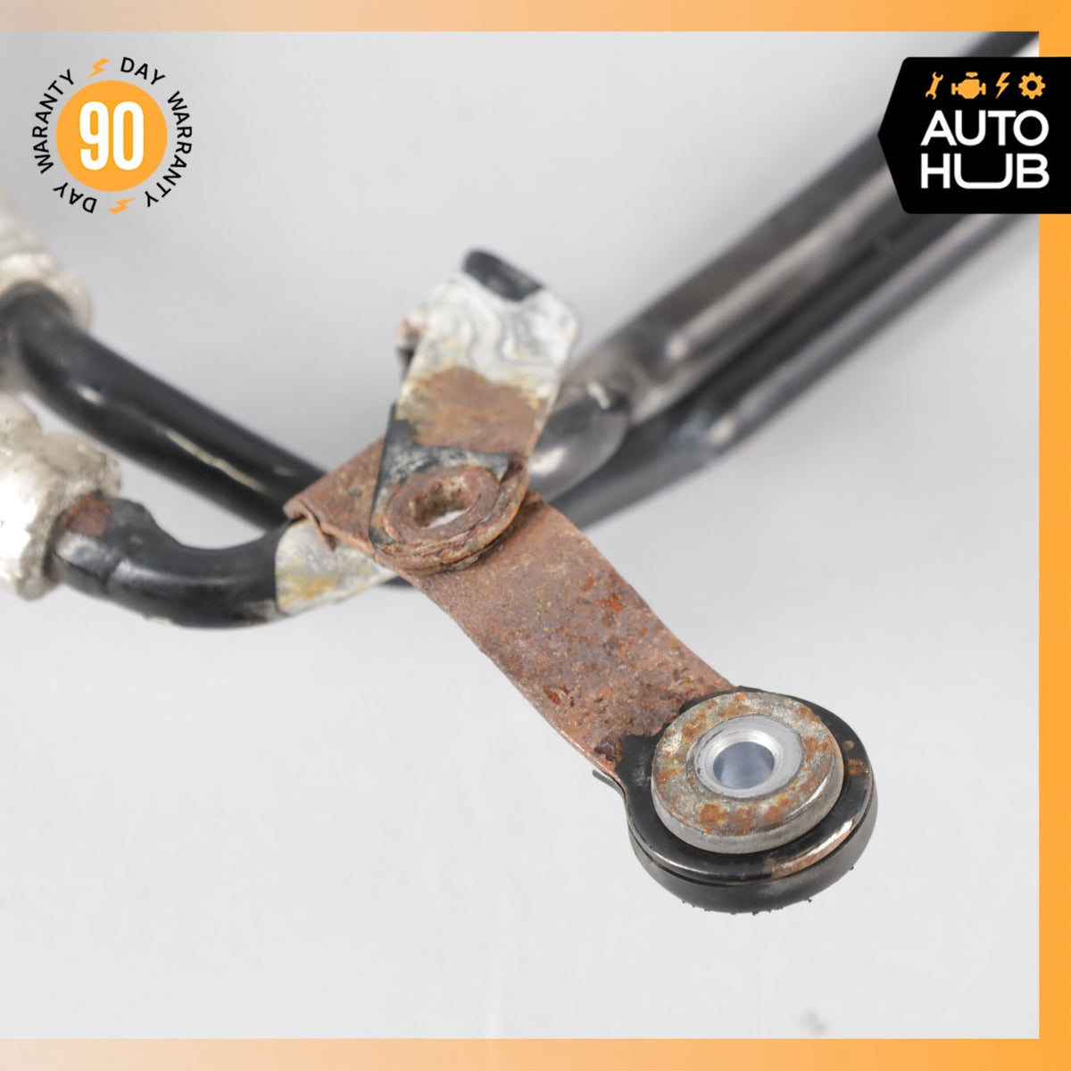 03-13 Bentley Flying Spur Left & Right Transmission Oil Cooler Line Set OEM - photo 4
