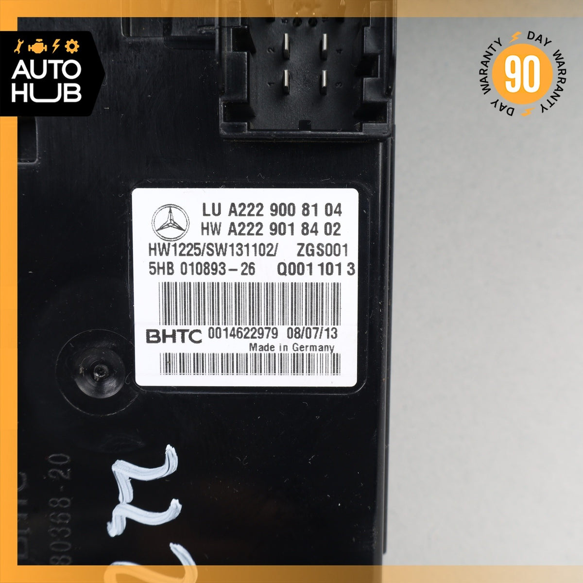 Mercedes W222 S550 Temperature A/C Climate Control Module Unit OEM - photo 9