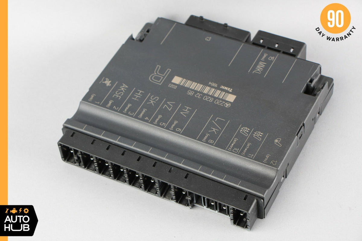 03-06 Mercedes W220 S430 S600 S55 Seat Control Module Front Right 2208203285 ОЕМ - photo 4