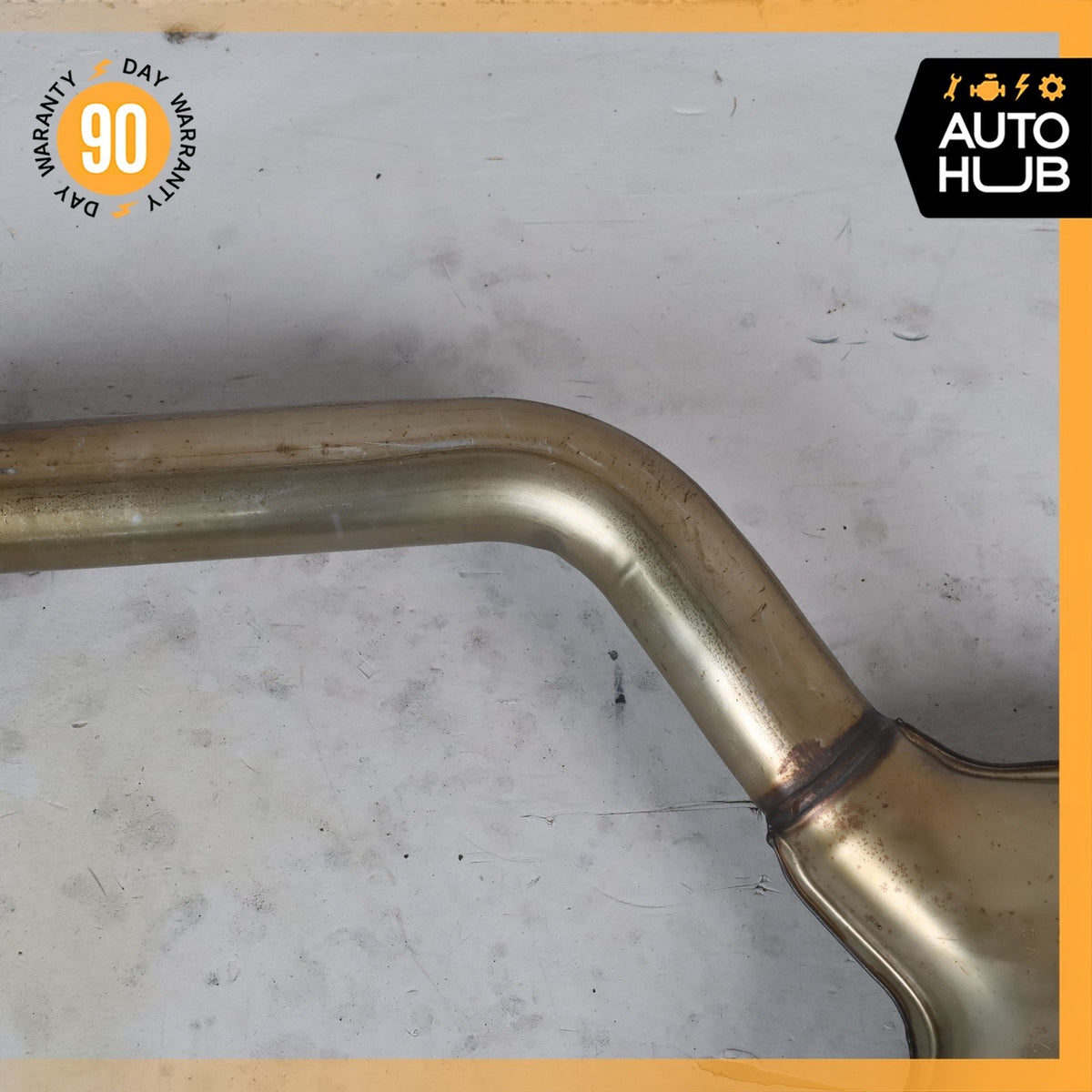 Mercedes W213 E43 AMG E450 Engine Exhaust Downpipe Center Resonator OEM 77k - photo 12