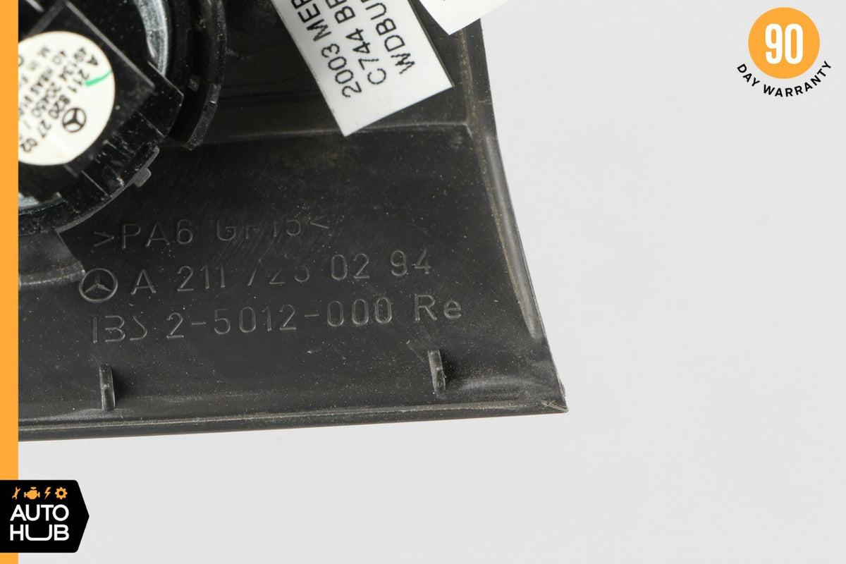 03-06 Mercedes W211 E320 E55 Tweeter Speaker Cover Front Right 2117250294 OEM - photo 12