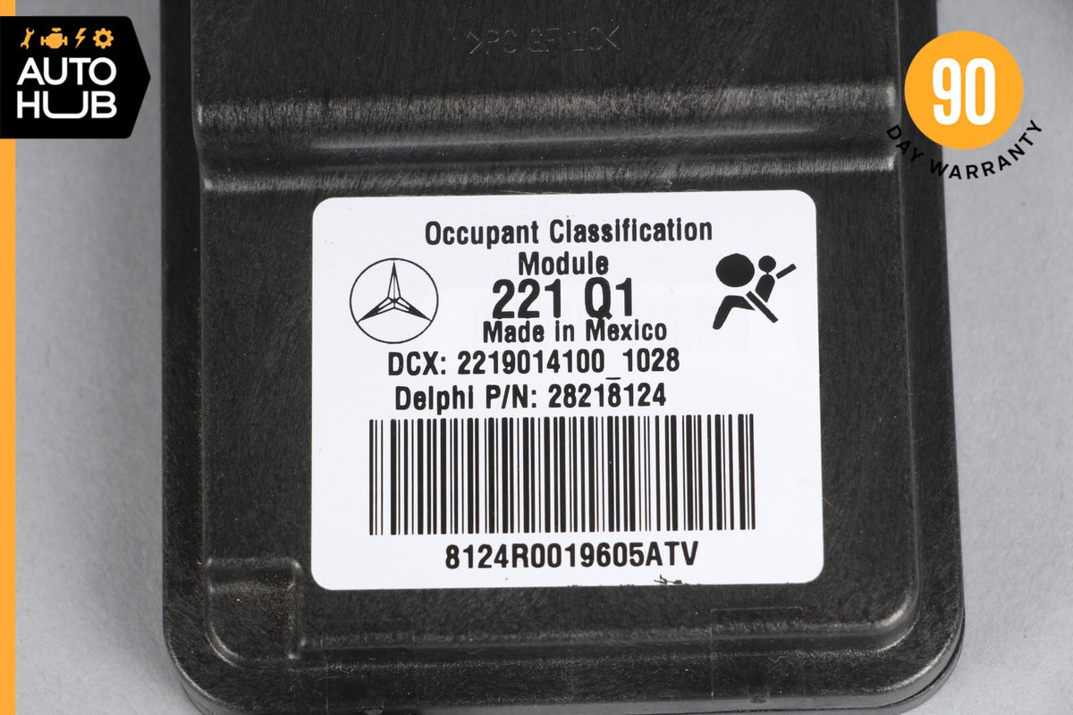 10-13 Mercedes W221 S400 S350 S550 Occupant Seat Module Sensor Front Right OEM - photo 11