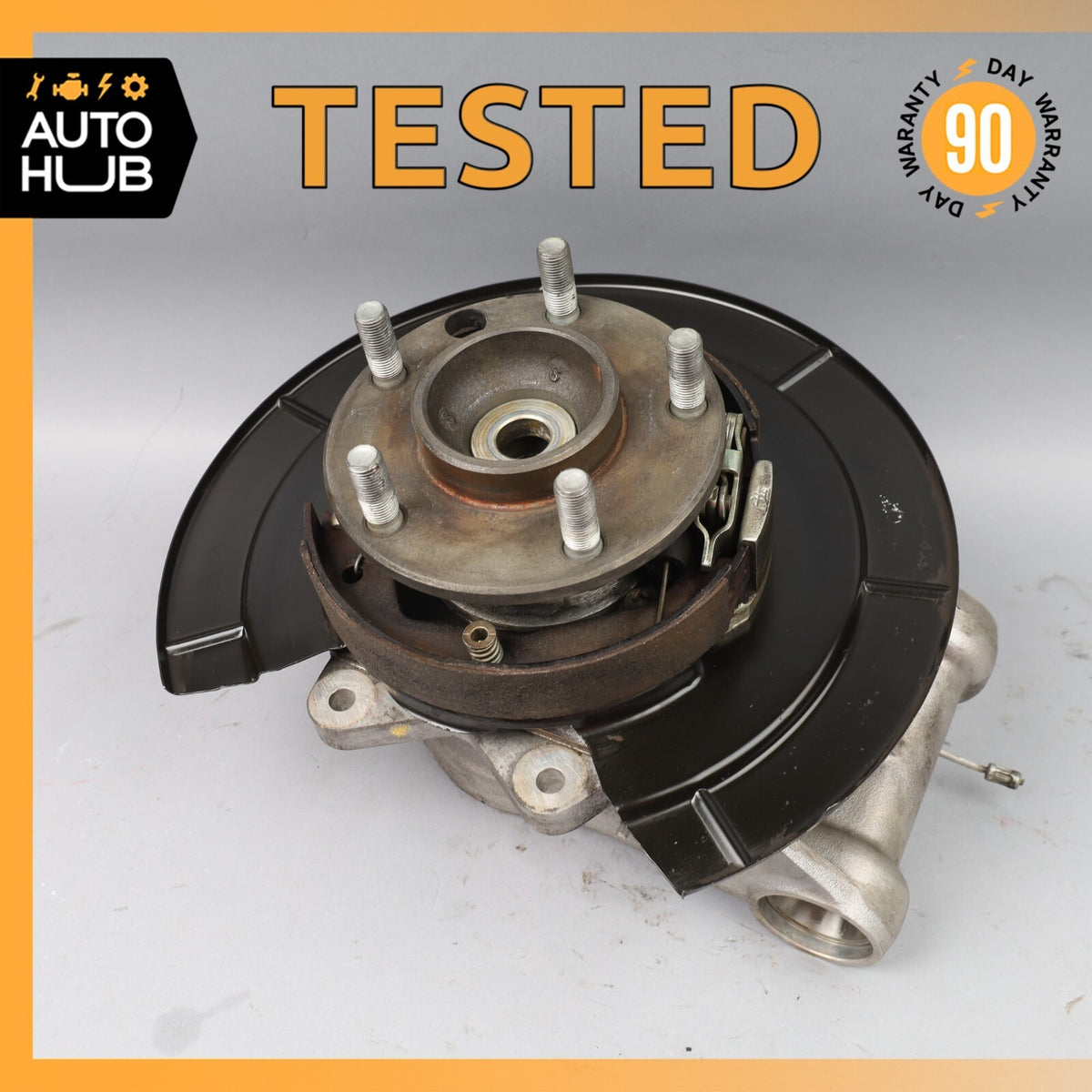 00-04 Aston Martin DB7 Vantage Rear Left Side Spindle Knuckle Hub OEM 20k - photo 1