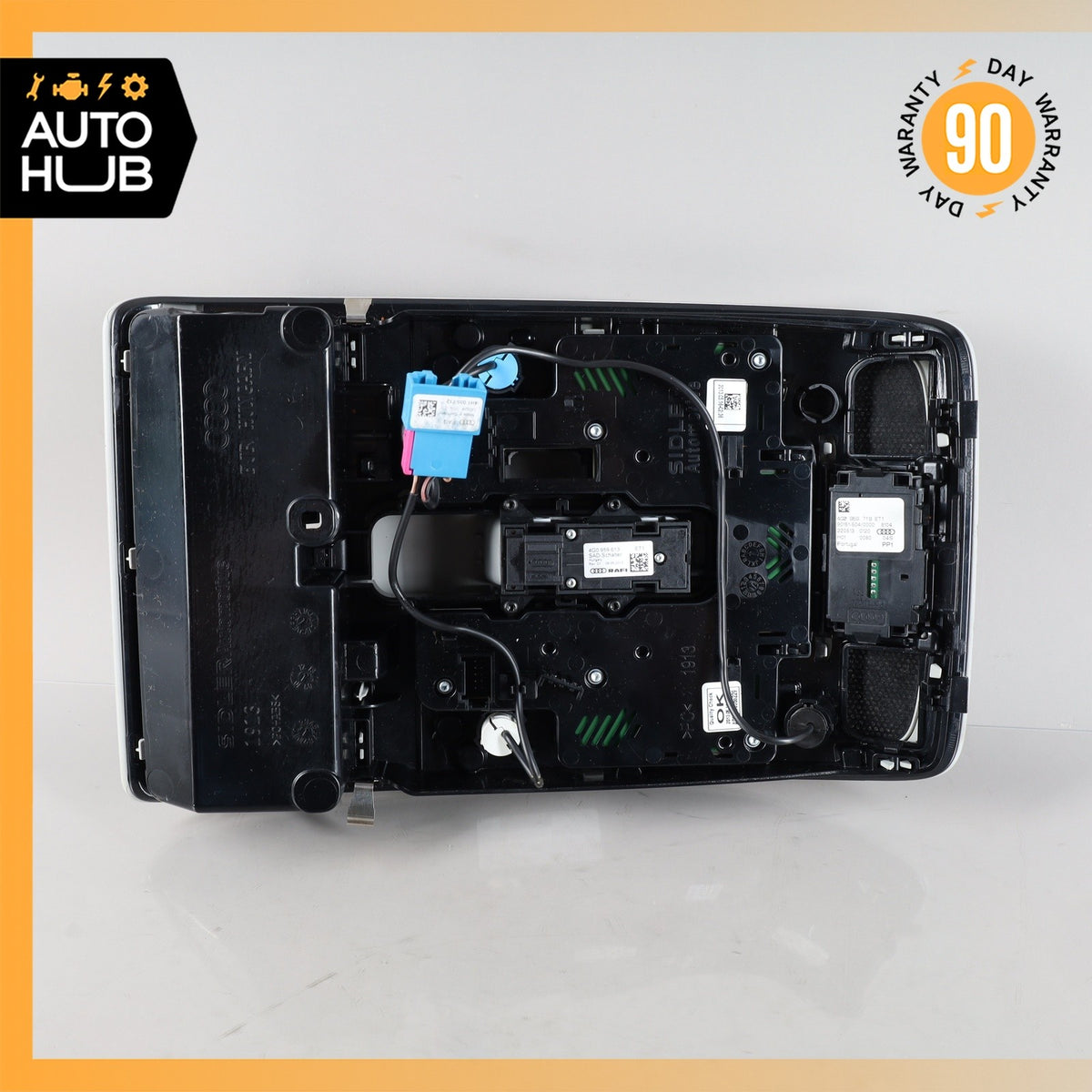 Audi C7 S6 S7 Front Overhead Dome Light Lamp Switch Panel 4G0947135G OEM 51k - photo 13