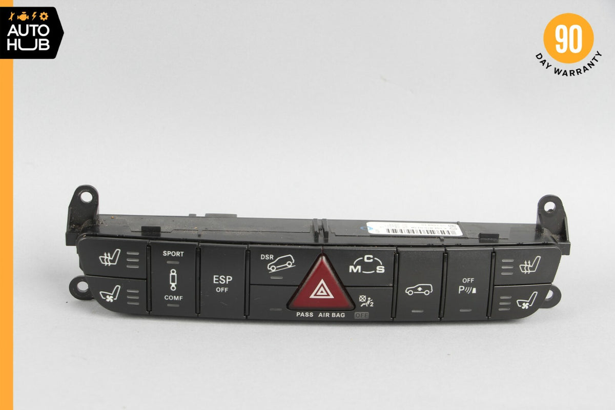 07-11 Mercedes W164 ML63 AMG Center Console Control Switch Panel 1648700358 OEM - photo 1