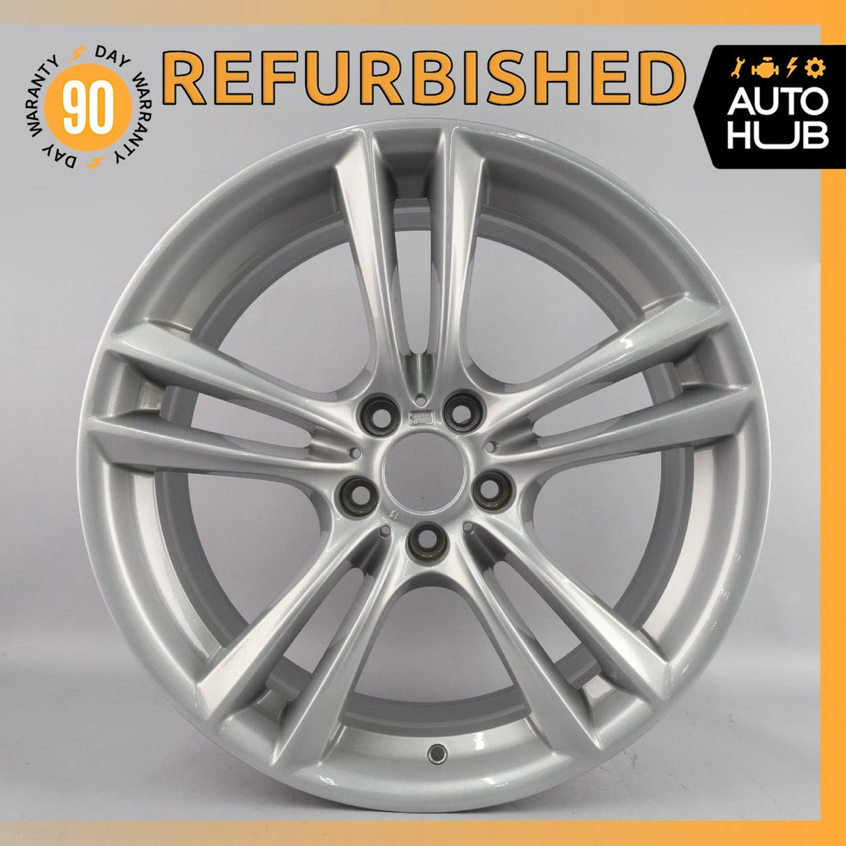 09-17 BMW F10 535i 740i Style 303 M-Sport 8.5 x 20 20" Front Wheel Rim OEM - photo 1
