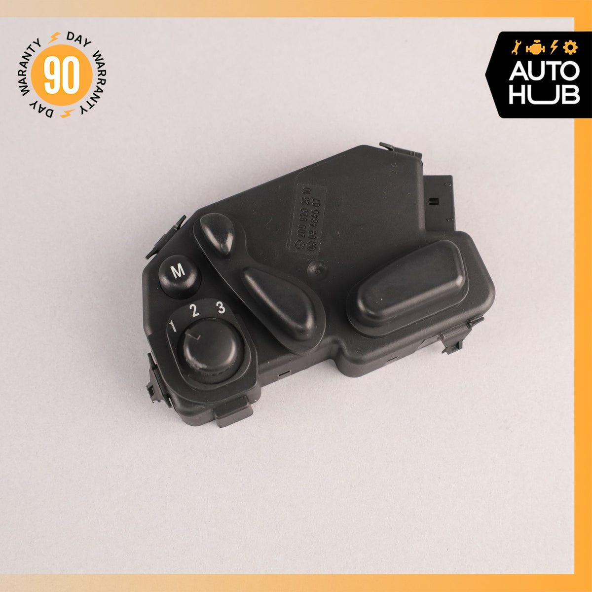 03-09 Mercedes W209 CLK350 CLK550 Front Left Side Seat Control Switch OEM - photo 3