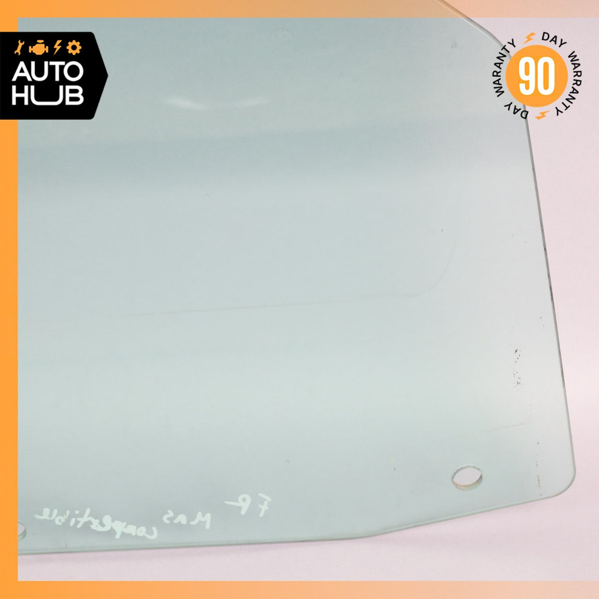 02-07 Maserati Spyder 4200 GT CC M138 Door Window Glass Front Right Side OEM 49k - photo 6