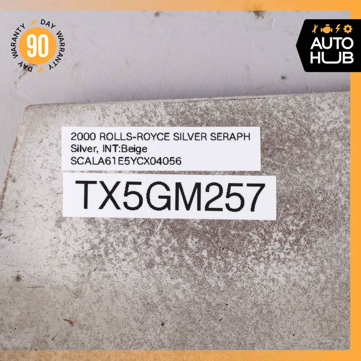 99-02 Rolls Royce Silver Seraph Exhaust Muffler Left Side Heat Shield Plate OEM - photo 8
