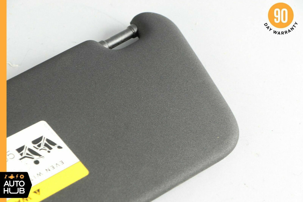 08-14 Mercedes W204 C300 C250 C350 Right Side Sunvisor Sun Visor Black OEM - photo 6