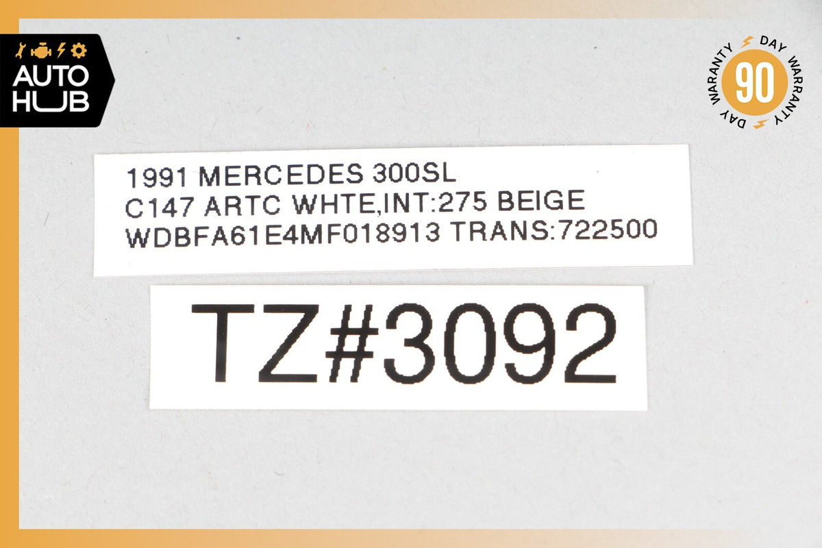 90-95 Mercedes R129 300SL S500 Hazard Warning Light Switch Button 1408205510 OEM - photo 12