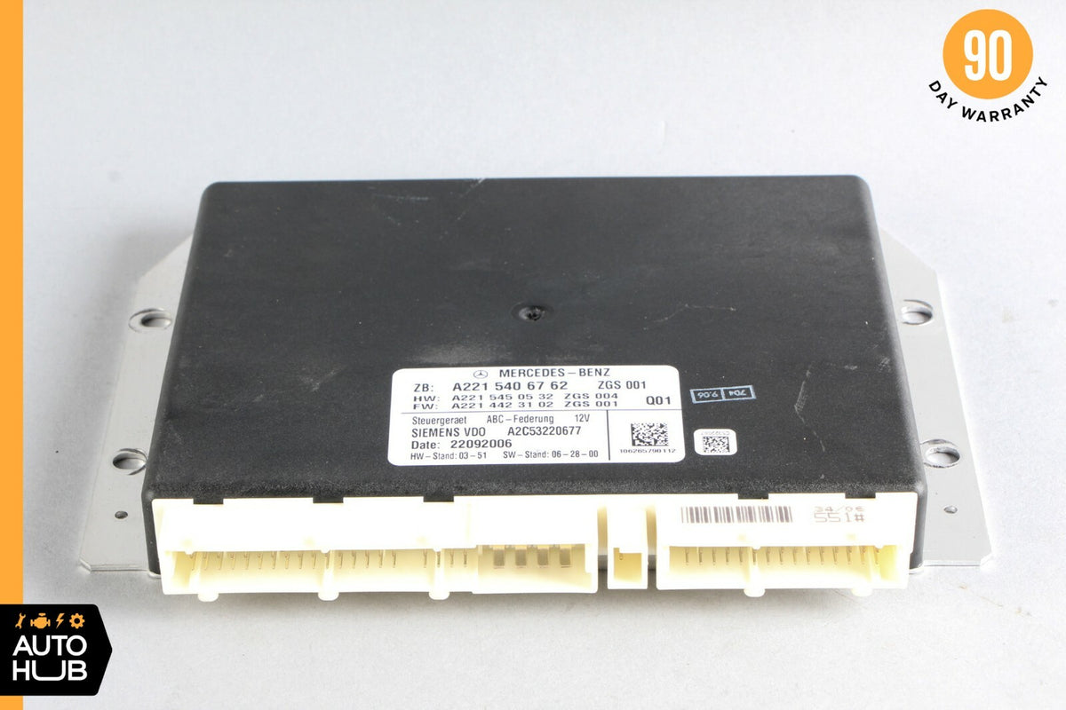 07-14 Mercedes CL550 S600 Active Body Control ABC Suspension Module Control OEM - photo 1