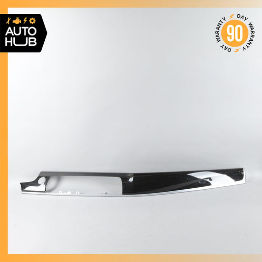 11-16 BMW F10 528i 535i 550i Dashboard Center Cover Panel Trim Wood OEM - photo 1