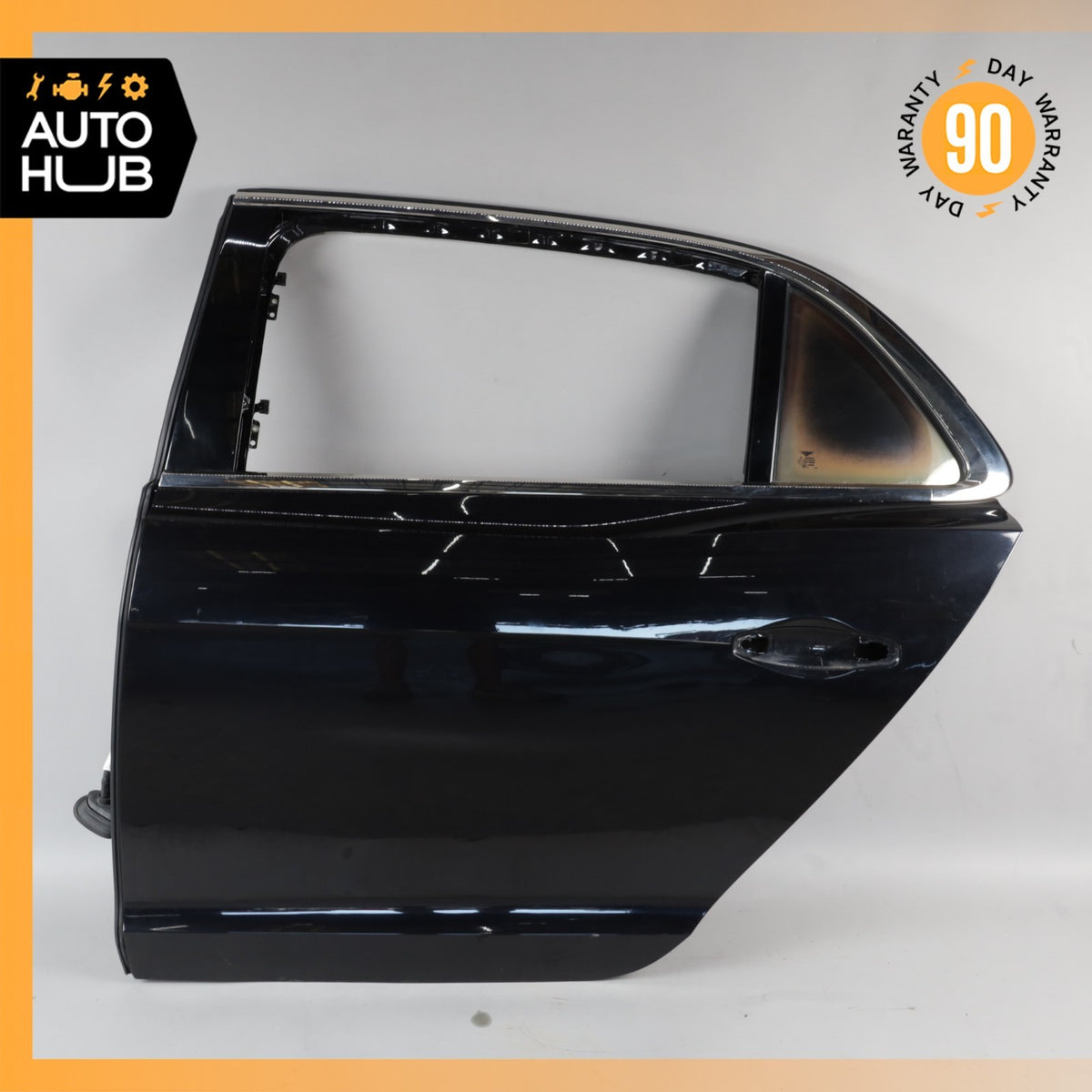 14-18 Bentley Flying Spur Rear Left Driver Side Door Shell Black OEM 40k - photo 2