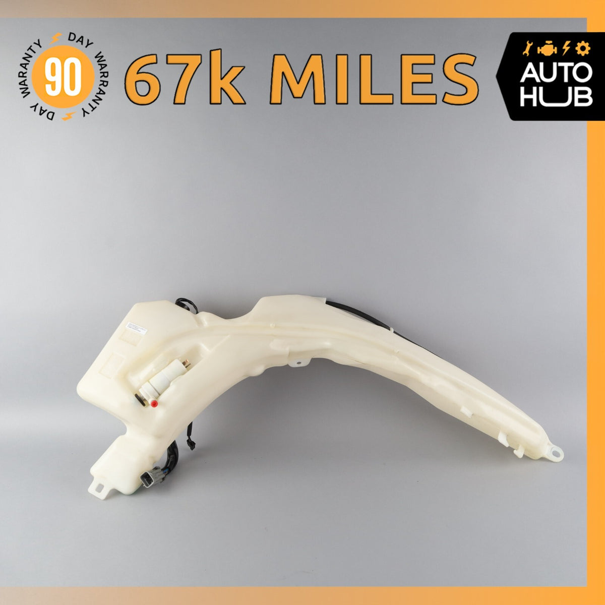 02-07 Maserati M138 Coupe 4200 Headlight Windshield Washer Bottle Tank OEM 67k - photo 1