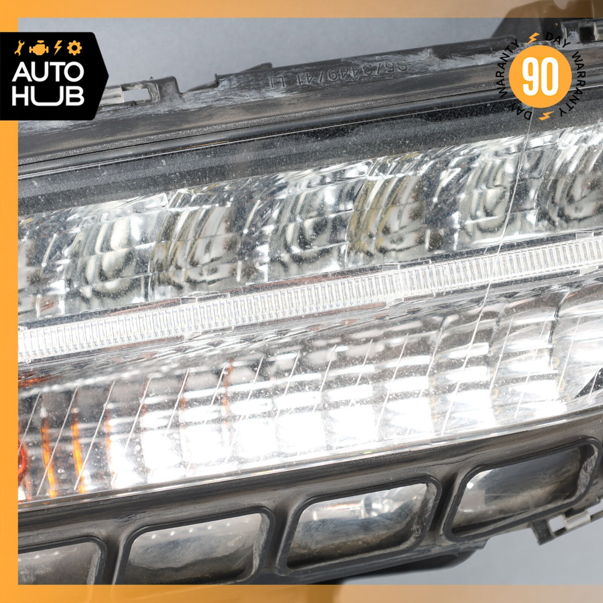Porsche Panamera 970 Left Driver Side DRL Daytime Running Light Fog Lamp OEM 89k - photo 4