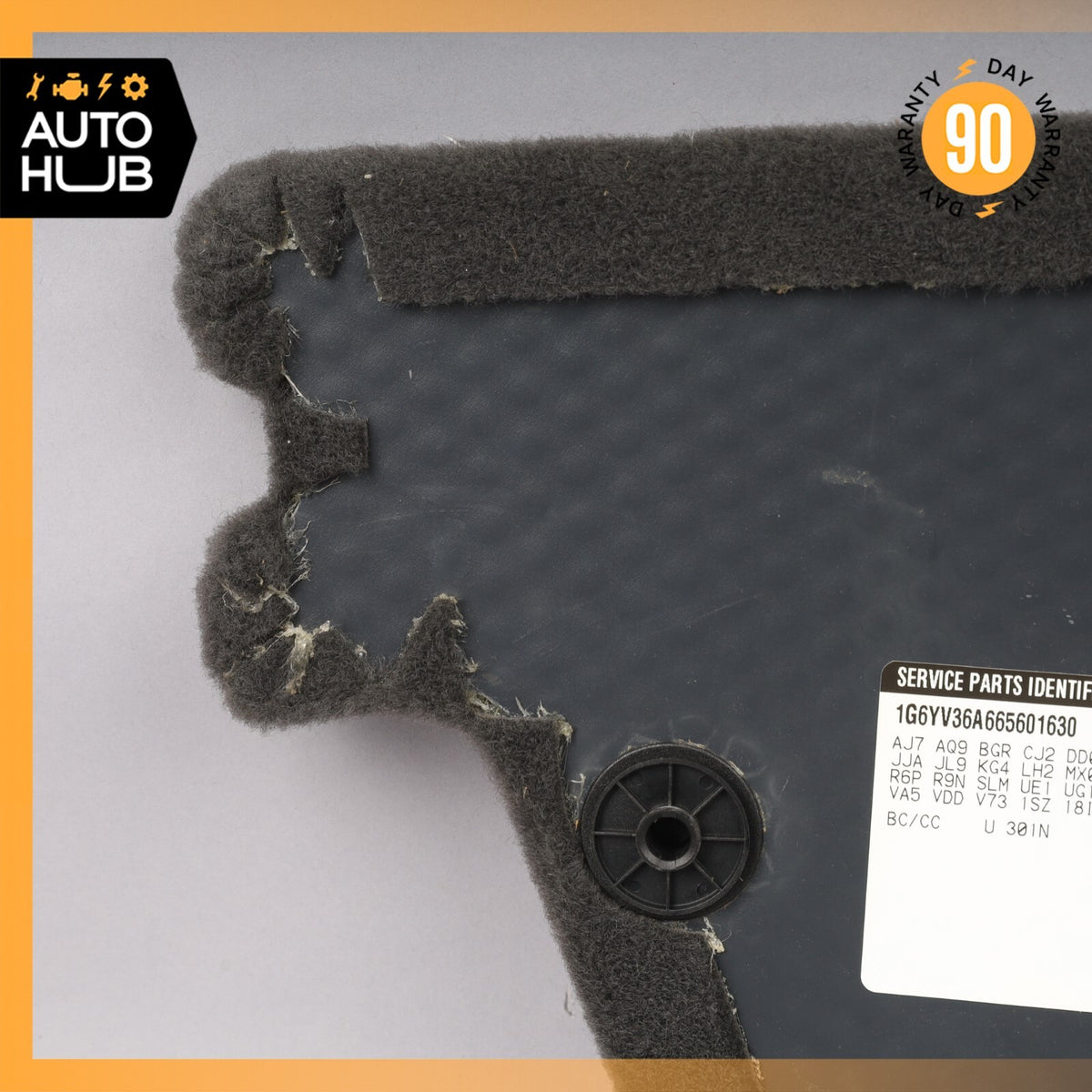 04-09 Cadillac XLR Rear Trunk Lid Right Passenger Side Cover Panel OEM 58k - photo 7