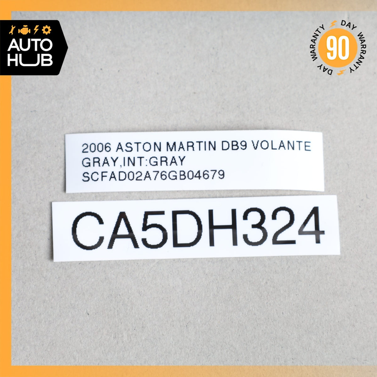 05-10 Aston Martin DB9 V8 Vantage Rear Left Side Upper Control Arm OEM 34k - photo 15