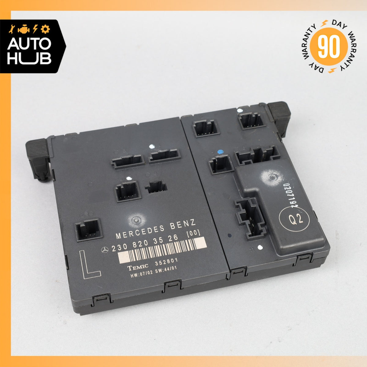 03-12 Mercedes R230 SL500 SL550 Door Control Module Left Driver Side OEM - photo 1