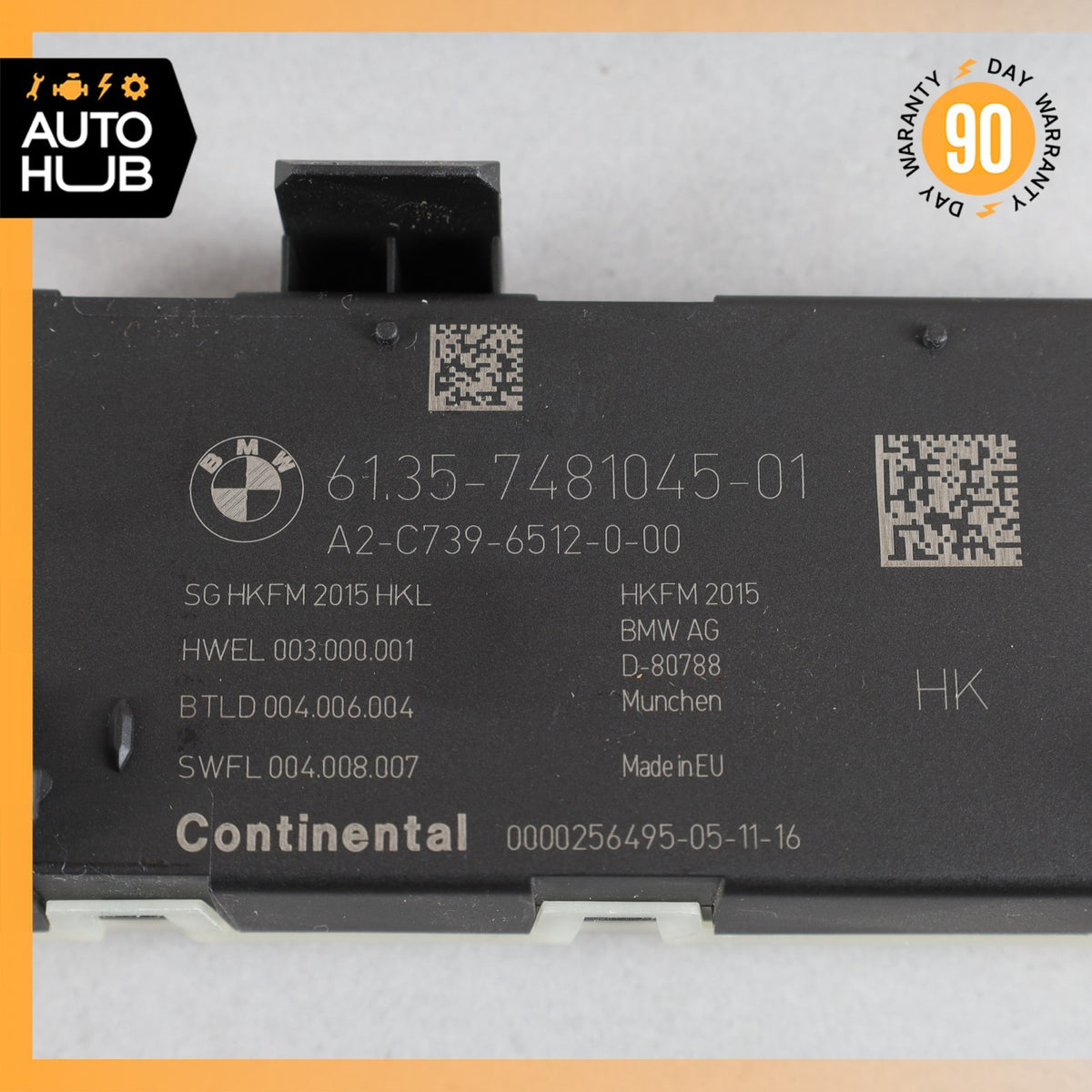BMW G12 740Li Trunk Boot Lid Door Control Module Unit 61357481045 OEM - photo 8