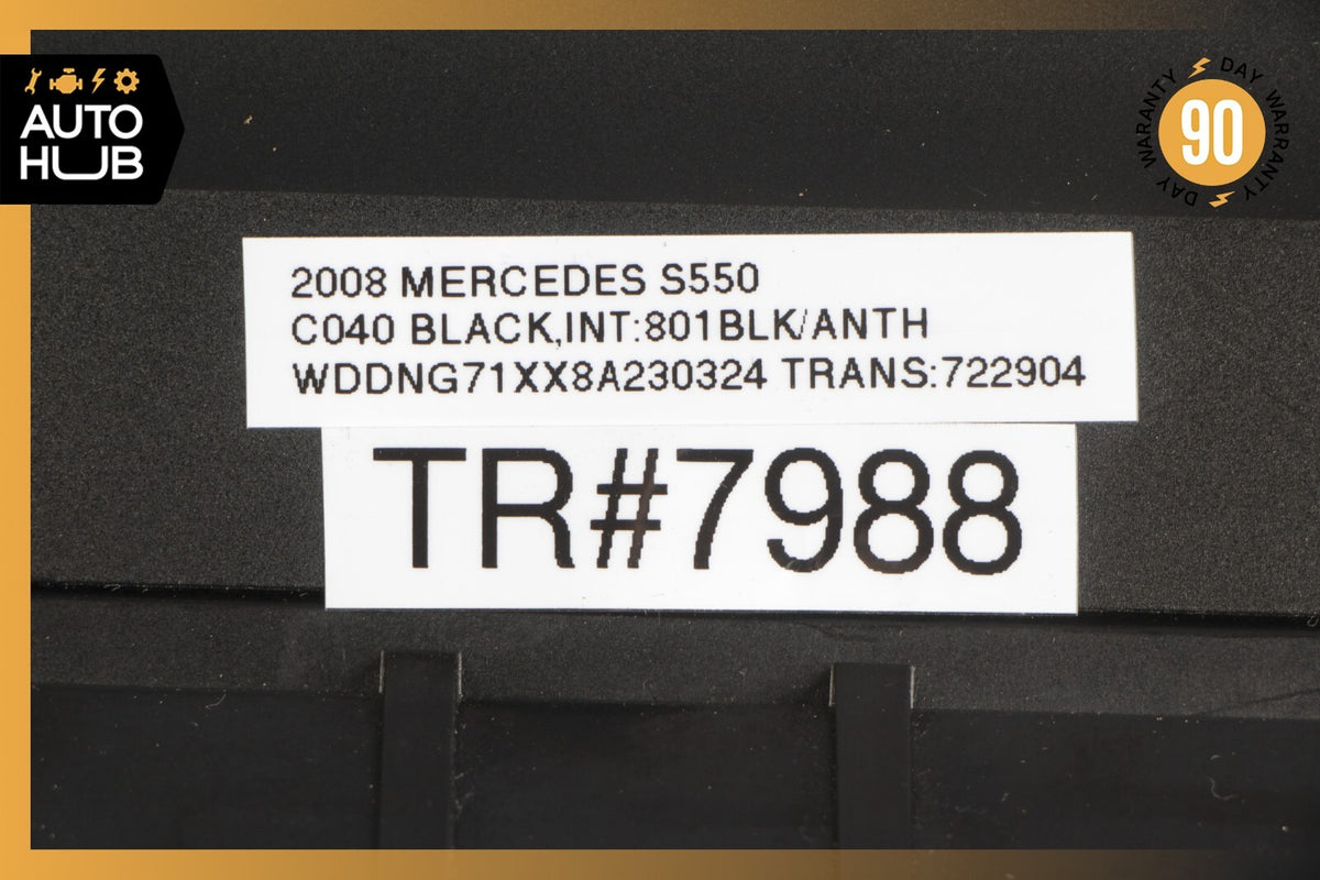 07-13 Mercedes W221 S550 S400 Front Right Side Under Seat Control Unit OEM - photo 8