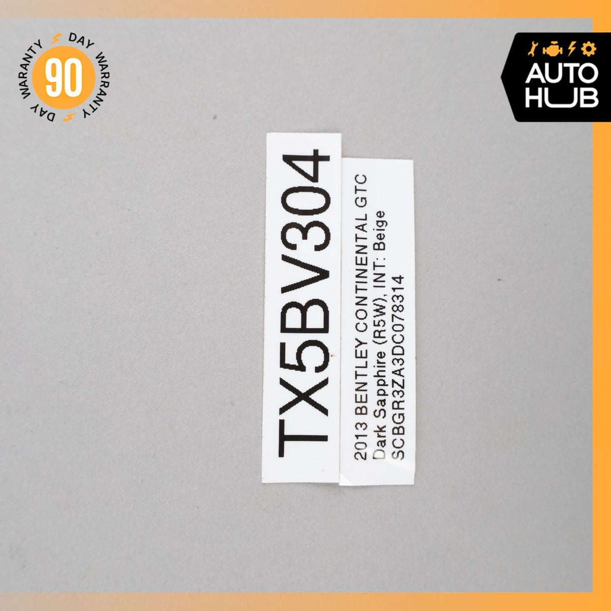 2013 Bentley Continental GTC Seat Occupancy Sensor SRS Mat 3W3959337B OEM - photo 13