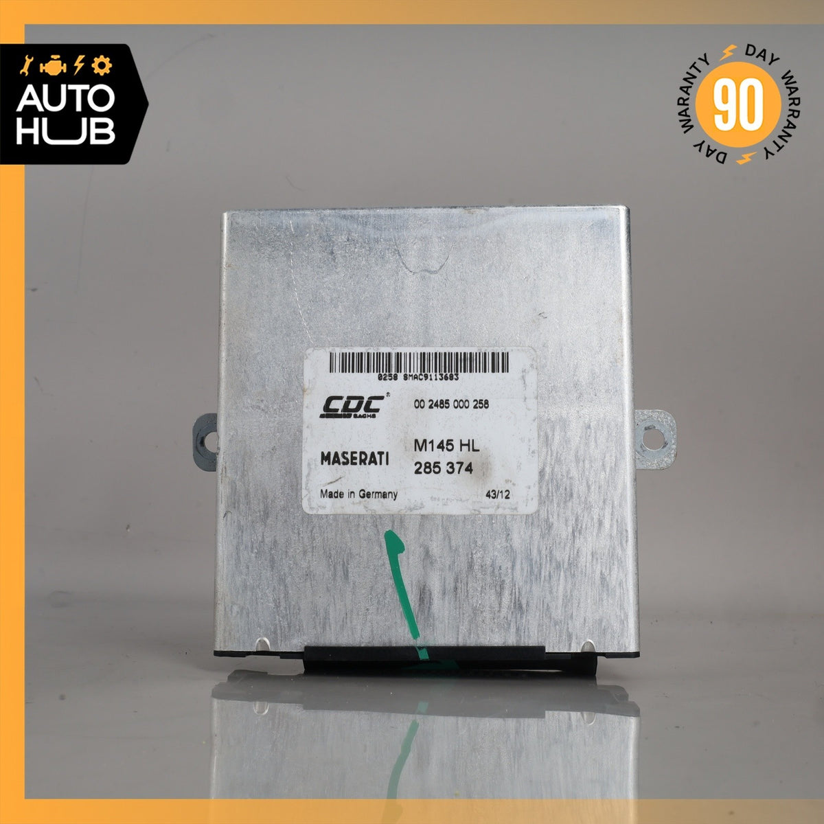 13-18 Maserati GranTurismo S M145 Coupe CDC Suspension Control Module 285374 OEM - photo 4