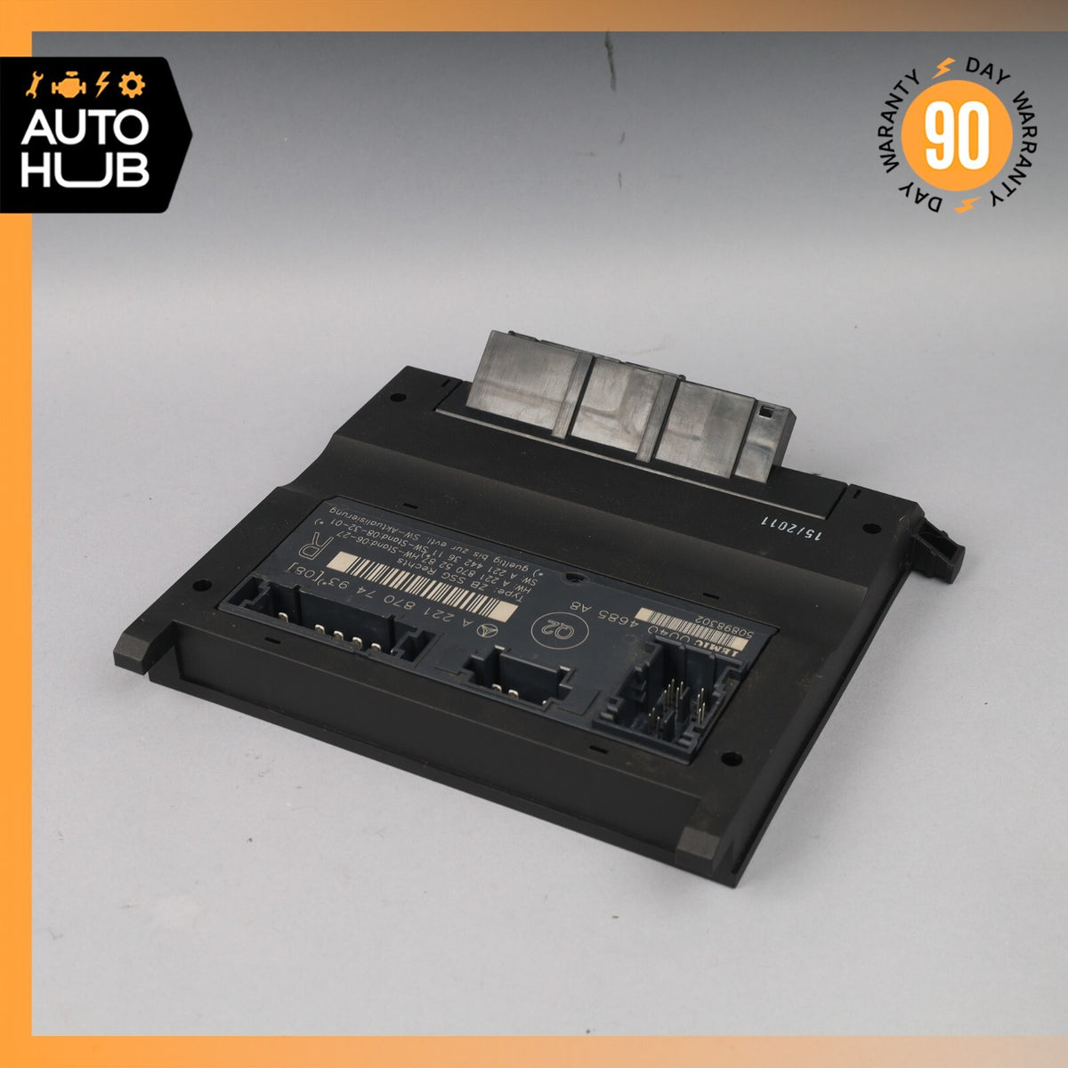 07-13 Mercedes W221 S550 S63 AMG Front Right Side Under Seat Control Unit OEM - photo 6