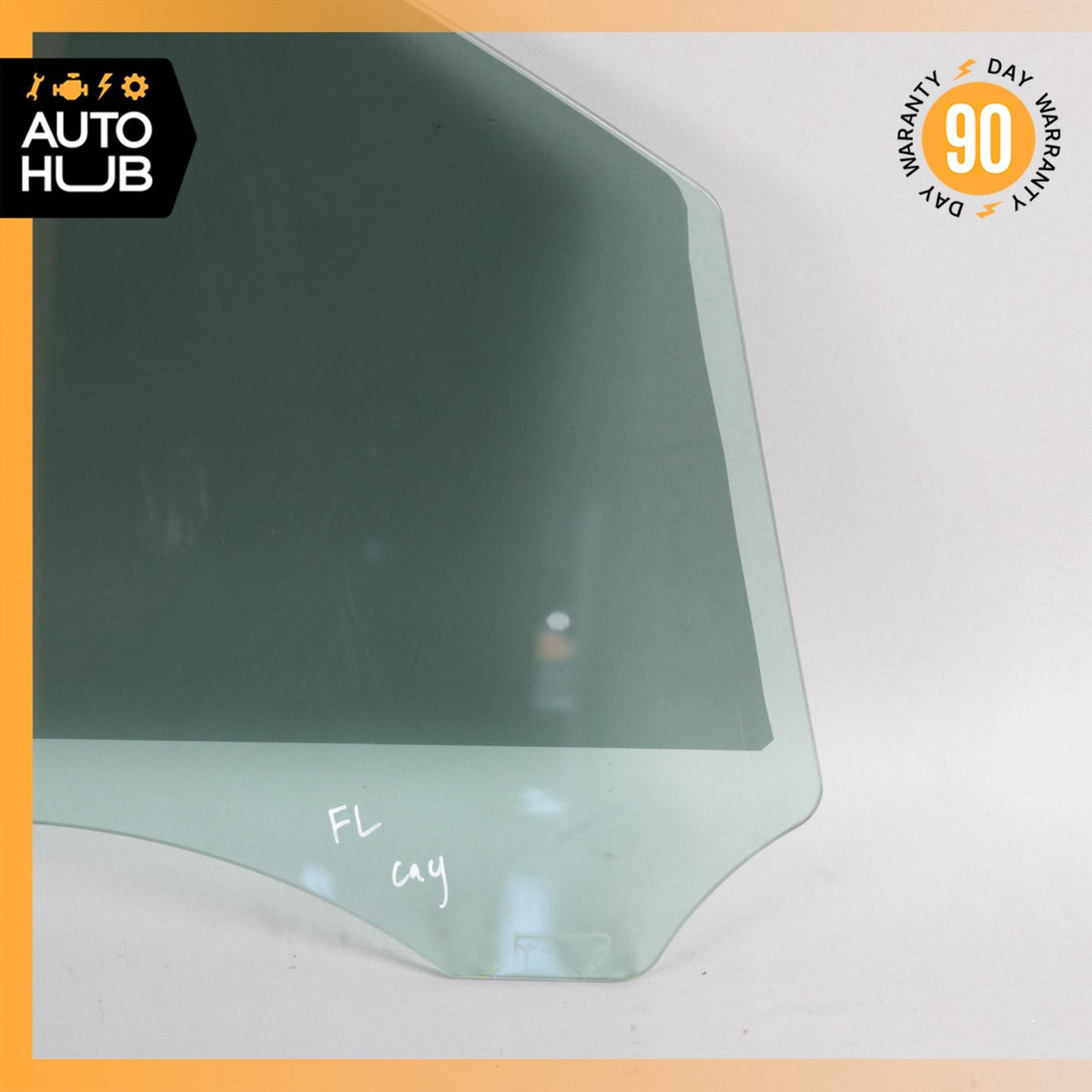 11-18 Porsche Cayenne 958 Front Left Driver Side Door Window Glass OEM - photo 9